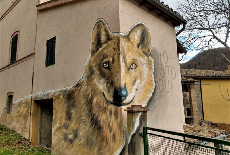 Braccano, a passeggio tra murales e sentieri